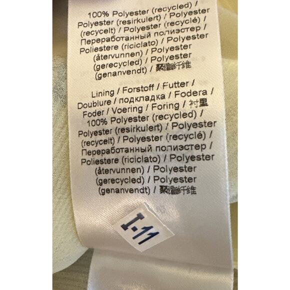 Ganni NWT Women Sz 40 US 8 Yellow Black Milkmaid Dress Floral Coquette Party - Picture 11 of 16